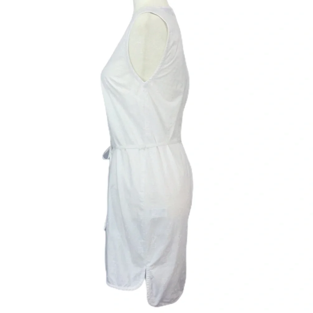 Kate Spade Saturday Embroidered Retro Shapes Cotton Mini Dress - Picture 3 of 11